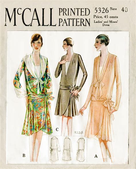 chanel dress pattern|1920s flapper dress patterns free.